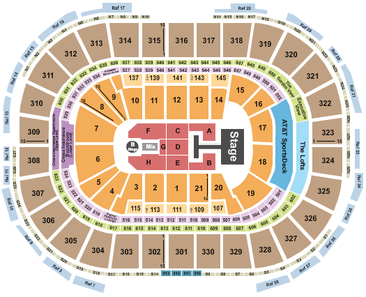 TD Garden TD Garden Seating Chart
