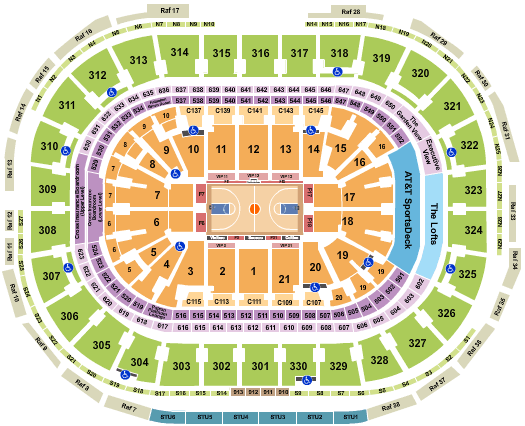 TD Garden TD Garden Seating Chart